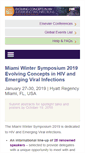 Mobile Screenshot of miamiwintersymposium.com